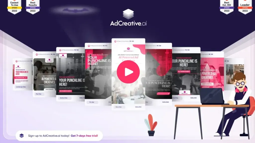 AdCreative.ai: Generador de banners y creatividades publicitarias impulsadas por IA 1 Adcreative.ai: Generador De Banners Y Creatividades Publicitarias Impulsadas Por Ia
