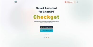 Checkget: Asistente Inteligente Diseñado Para Hacerte La Vida Más Fácil Con Ia