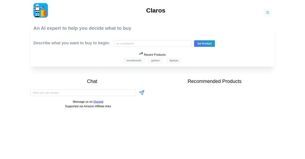 Claros: Tu Asesor De Compras Con Ia Para Decisiones Informadas