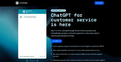 Fin By Intercom: Ia Que Resuelve El 50% De Tus Preguntas De Soporte Al Instante