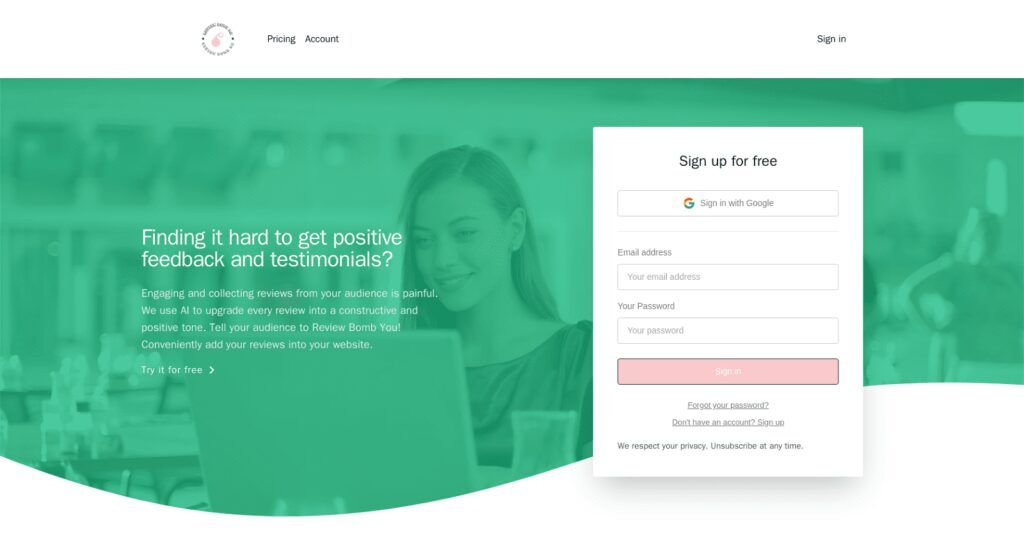 Review Bomb Me: Transforma Tus Reseñas Negativas En Positivas Con Ia