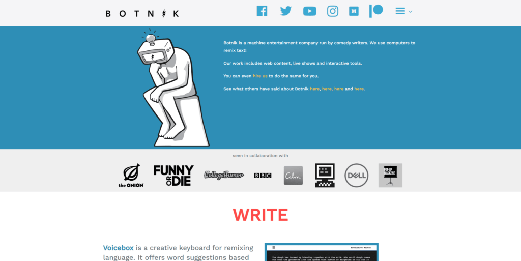 Botnik: La Creatividad De La Inteligencia Artificial En Acción
