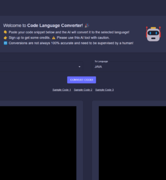 Code Language Converter: Conversión De Código Rápida Y Precisa Para Múltiples Lenguajes Con Ia