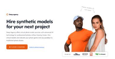 Deep Agency: Crea Fotografías Profesionales Con Ia