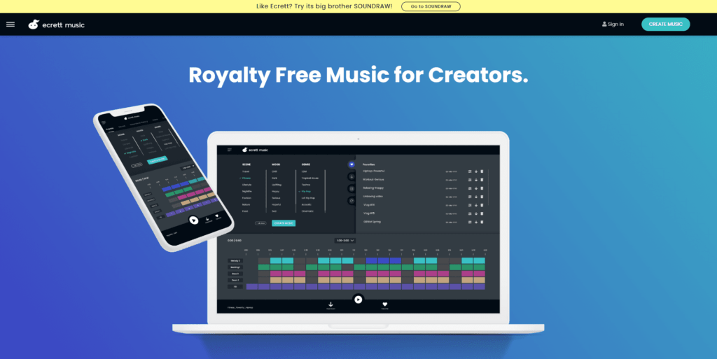 Ecrett Music: Descubre Nueva Música Y Conecta Con La Industria Musical Con Esta Plataforma Ia