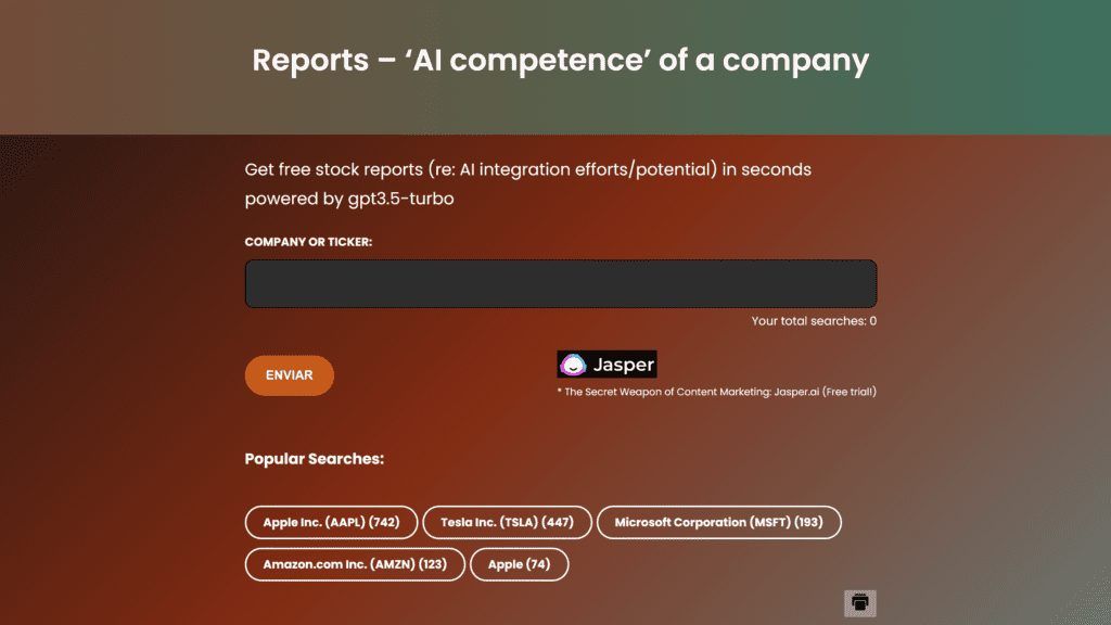 Freshly.ai: ¡Descubre El Valor De Las Empresas En Segundos Con Ia!