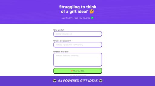 giftassistant.io: solución para encontrar ideas de regalos