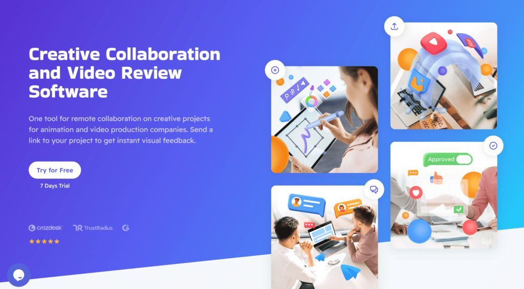 Krock.io: Software Colaboración Creativa Y Revisión De Videos Por Ia