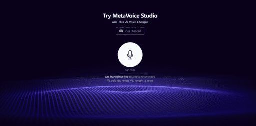 metavoice studio: voz personalizada