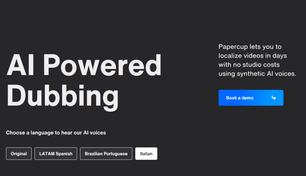 Papercup Revoluciona El Doblaje De Videos Con Ia