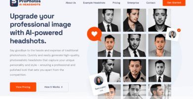 Prophotos: Transforma Tus Fotos Casuales En Retratos Profesionales Con Ia