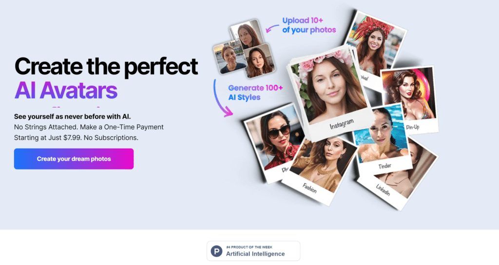 Thedream.ai: Crea Imágenes Con Modelo Entrenado Por Ia Con Más De 200 Estilos Disponibles