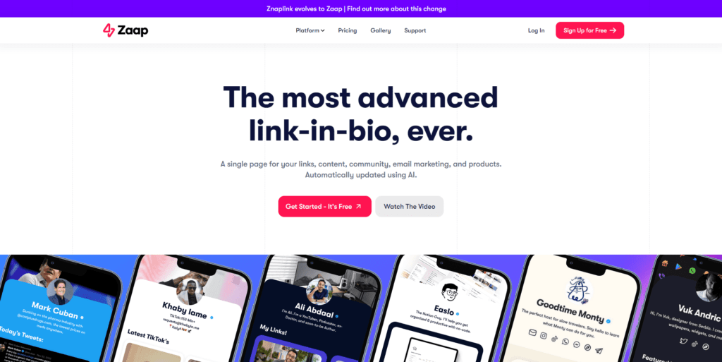Zaap.ai: Ia Que Crea Experiencias Web Y Móviles A Medida