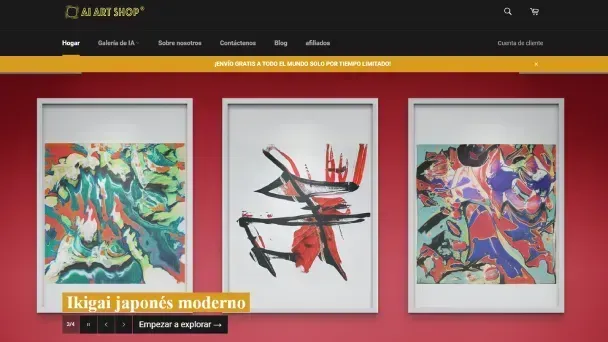 Ai Art Shop: La Revolución Del Arte Con Inteligencia Artificial