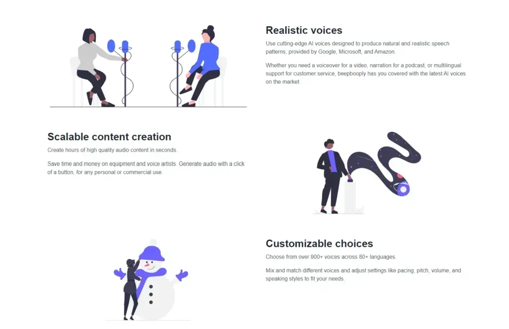 beepbooply: Herramienta IA para convertir texto a voz 1 Beepbooply: Herramienta Ia Para Convertir Texto A Voz