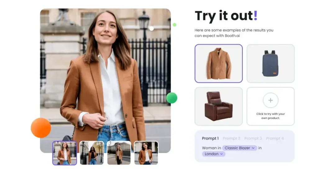 Booth.ai: Genera Rápidamente Imágenes De Productos De Alta Calidad Con Ia