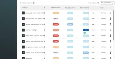 Cyanite.ai: Motor de etiquetado musical que utiliza IA para categorizar la música 24 Cyanite.ai: Motor De Etiquetado Musical Que Utiliza Ia Para Categorizar La Música
