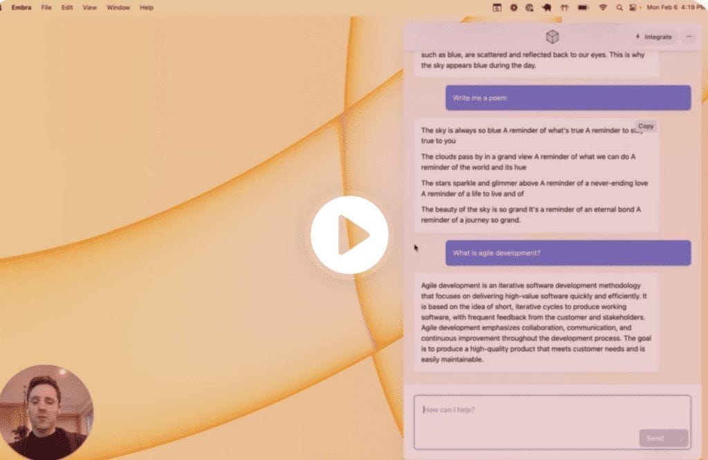Embra: Asistente Tipo Chatgpt Para Tu Mac