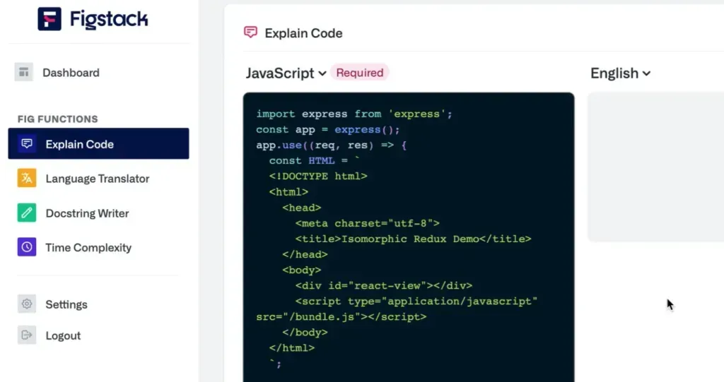 Figstack: Ayuda A Los Desarrolladores A Comprender, Documentar Y Optimizar Rápidamente Su Código