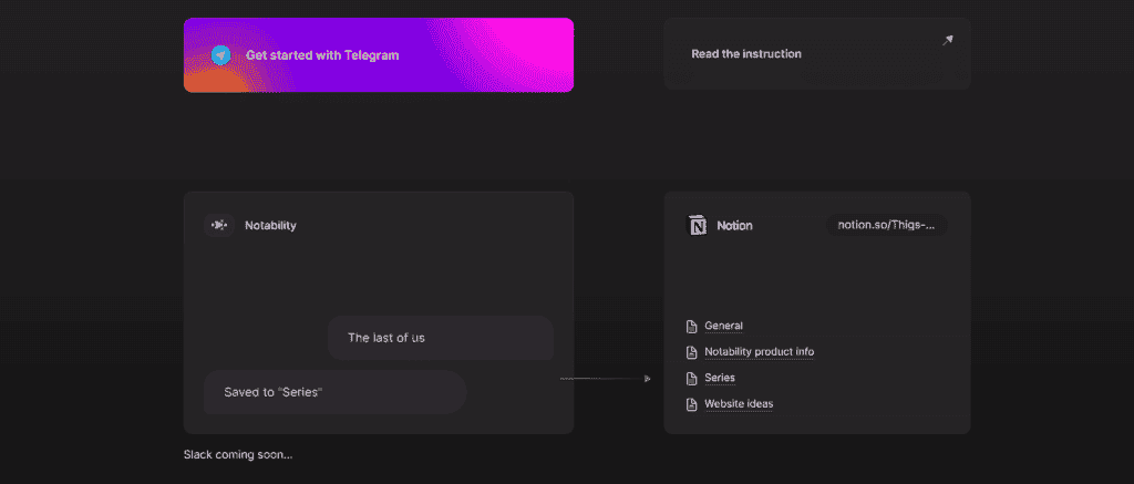 Notability: Telegrambot Para Organizar Notas En Notion Ai