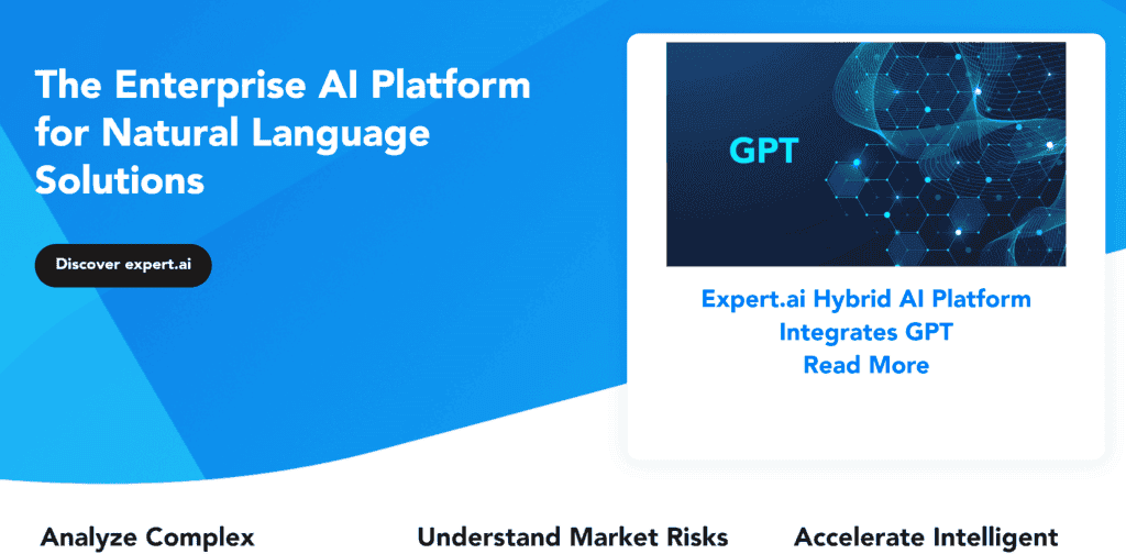 Expert.ai: Plataforma De Ia Para Soluciones De Procesamiento Del Lenguaje Natural