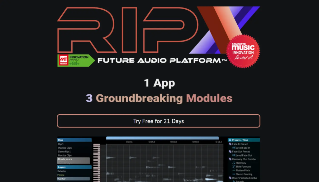 Ripx: Herramienta Ia De Procesamiento De Audio Para Eliminar Voces, Crear Stems, Remezclar Pistas Y Arreglarlas