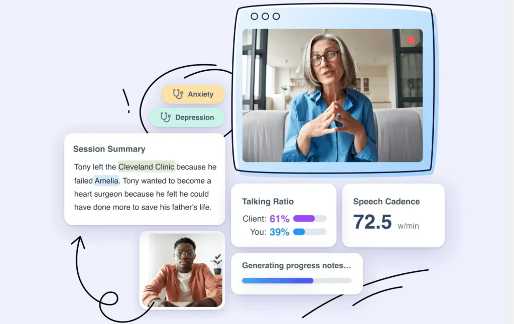 Upheal: Plataforma Ia Para Automatizar Notas Y Videollamadas Para Profesionales De La Salud Mental