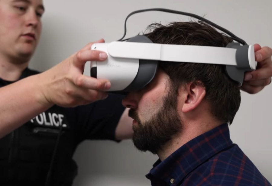 Dispositivo De Prueba De Drogas En Realidad Virtual En La Detección De Sustancias