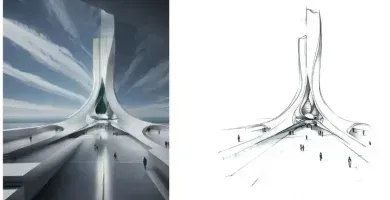 Arch Synth: IA para convertir bocetos en impresionantes efectos visuales 44 Arch Synth: Ia Para Convertir Bocetos En Impresionantes Efectos Visuales