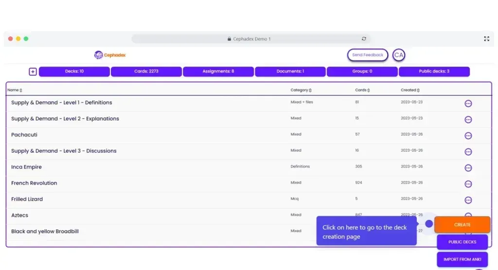 Cephadex: Ia Para Crear Materiales De Aprendizaje Y Pruebas Personalizadas A Partir De Una Variedad De Entradas