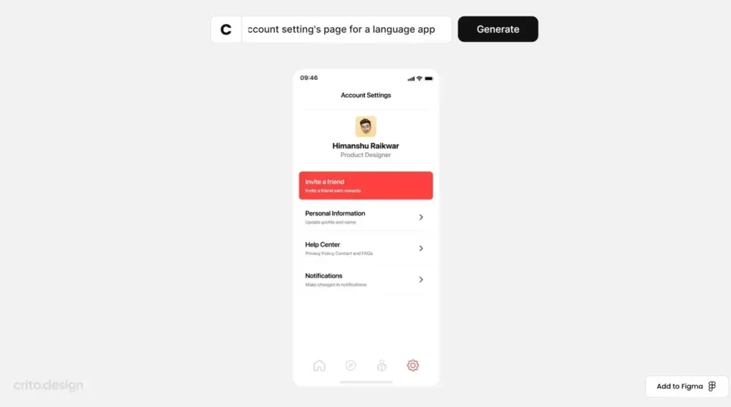 Crito Design: Ia Para Automatizar El Diseño Ui/Ux De Productos Digitales