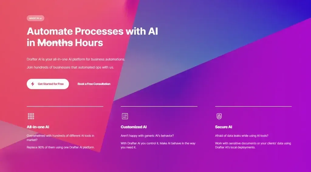Drafter Ai: Plataforma Ia Para Crear Herramientas Y Flujos De Trabajo Sin Código