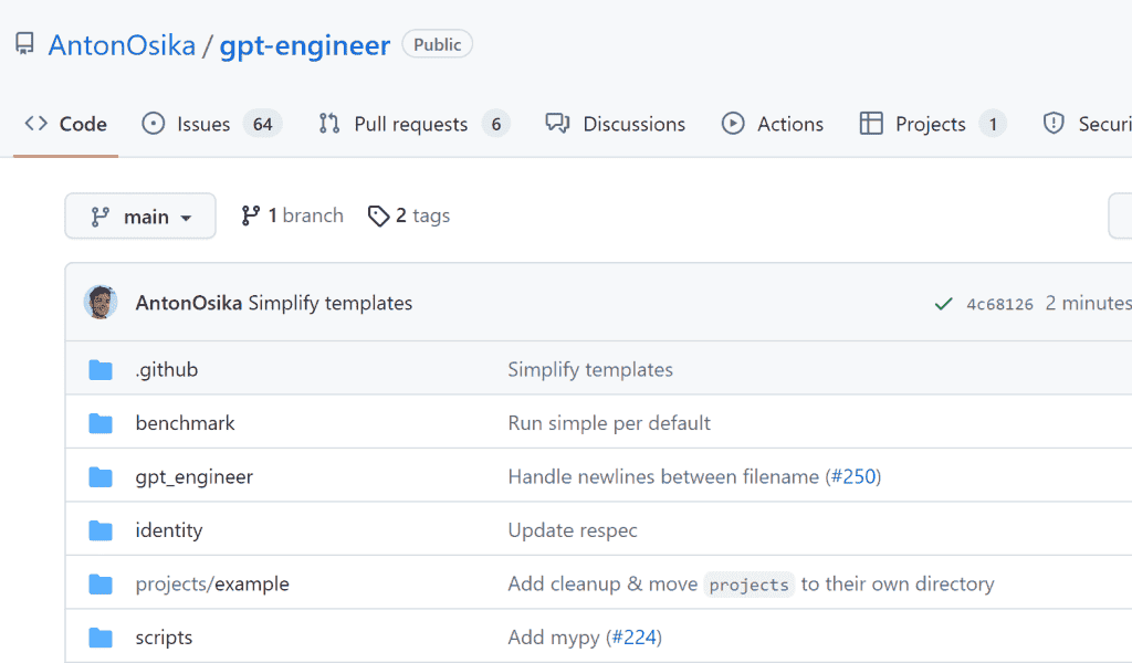Gpt-Engineer: Agente De Ia Que Escribe Código Completo A Partir De Una Simple Instrucción