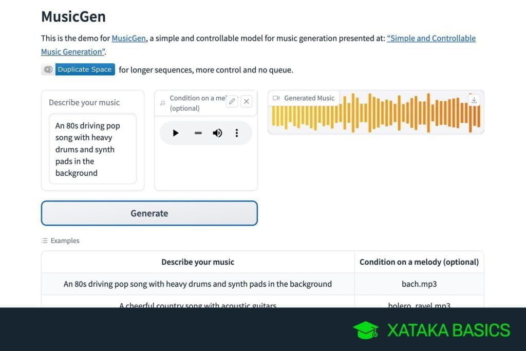 Musicgen: Escucha Tus Canciones Personalizadas Con Solo Escribir Y La Ia