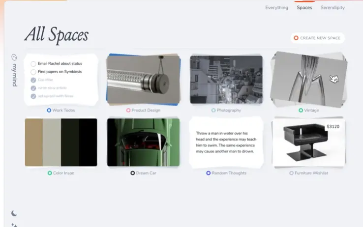 Mymind: Herramienta Ia Para Organizar Marcadores