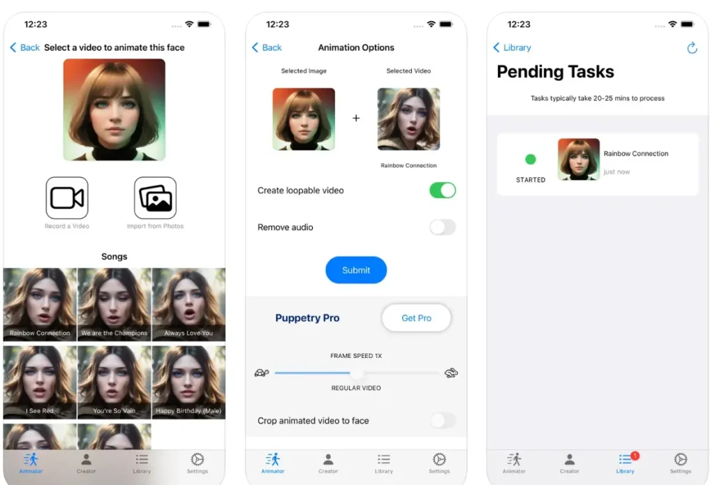 Puppetry: Aplicación Ia De Animación Gratuita