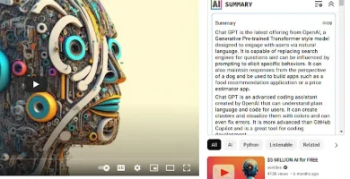 Youtube Transcript AI Summary: Extensión Google Chrome con IA que resume transcripciones de YouTube 35 Youtube Transcript Ai Summary: Extensión Google Chrome Con Ia Que Resume Transcripciones De Youtube