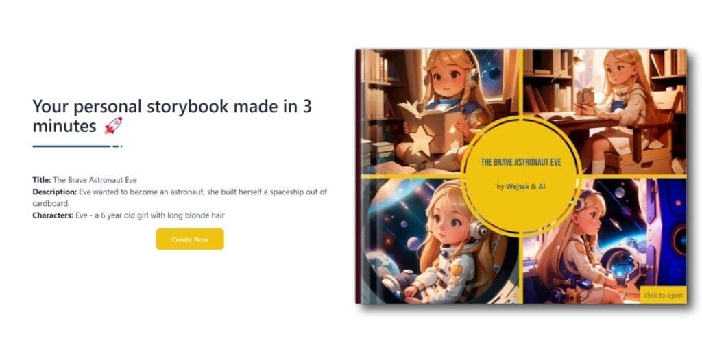Childbook.ai: Crea Libros Infantiles Personalizados Con Ilustraciones Y Narración Con Ia