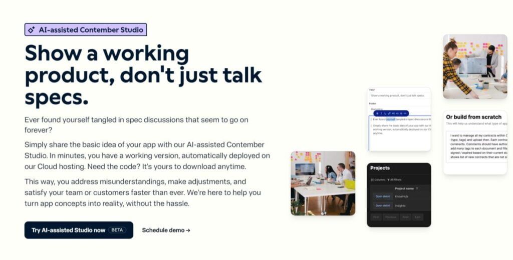 Contember: Aplicación Web Que Acelera Tu Proceso De Desarrollo Con Ia