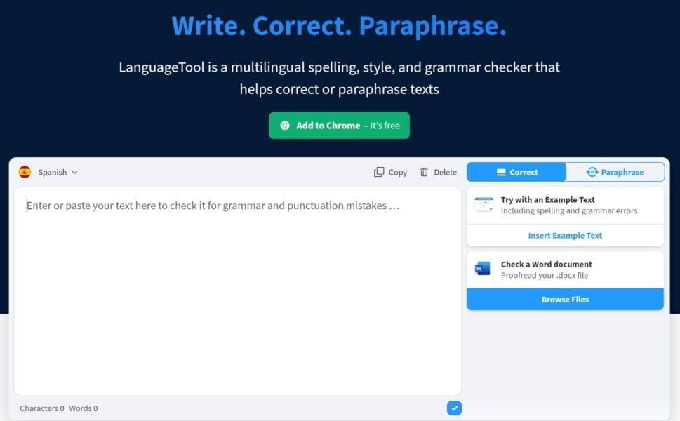 Languagetool: Análisis Completo Y Corrección De Errores Con Ia En Varios Idiomas
