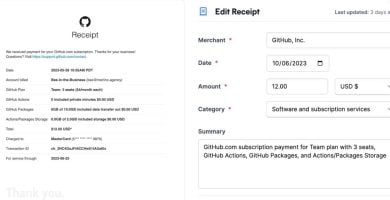 Receiptor Ia: Extrae Recibos E Facturas De Tus Emails De Gmail/Outlook Con Ia