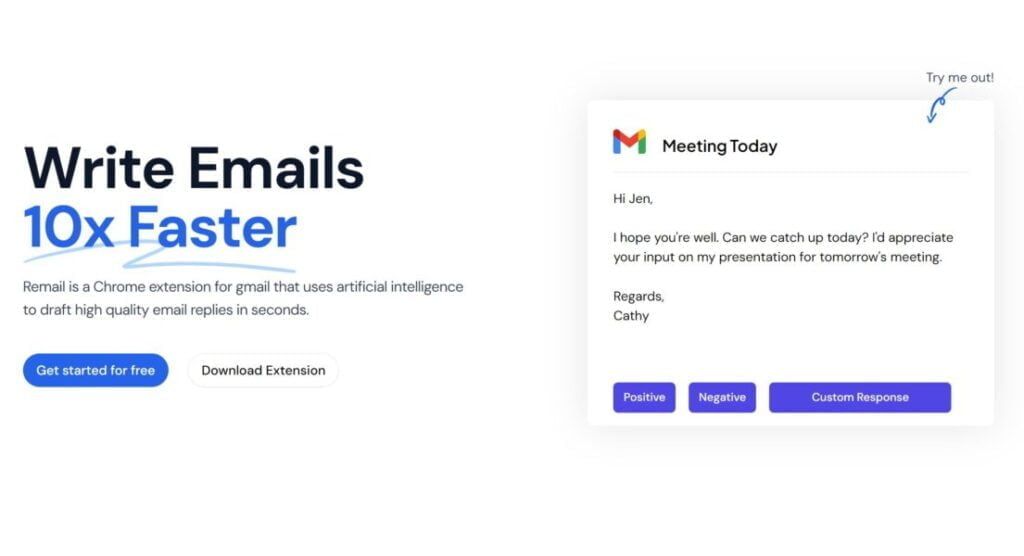Remail: Compone Emails Con Ia En Un Abrir Y Cerrar De Ojos