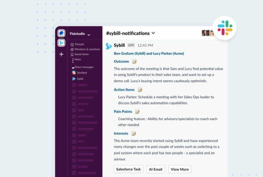 Sybill: Herramienta Ia De Venta Que Maximiza Tus Llamadas Con Compradores Potenciales