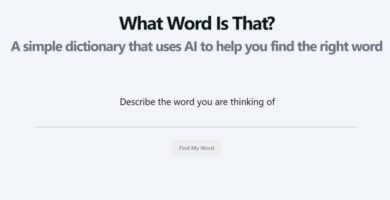 What Word Is That?: Diccionario Por Ia Para Ampliar Tu Vocabulario Y Habilidades De Escritura