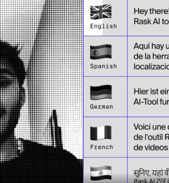 Rask.ai: Traduce vídeo y audio con IA. Rápido. Divertido 1 Rask.ai: Traduce Vídeo Y Audio Con Ia. Rápido. Divertido
