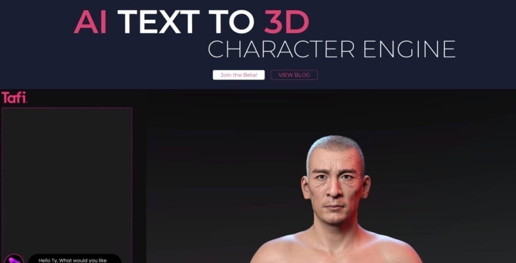 Tafi AI (Beta): Crea con IA Personajes 3D de Calidad a Partir de Texto 1 Tafi Ai (Beta): Crea Con Ia Personajes 3D De Calidad A Partir De Texto