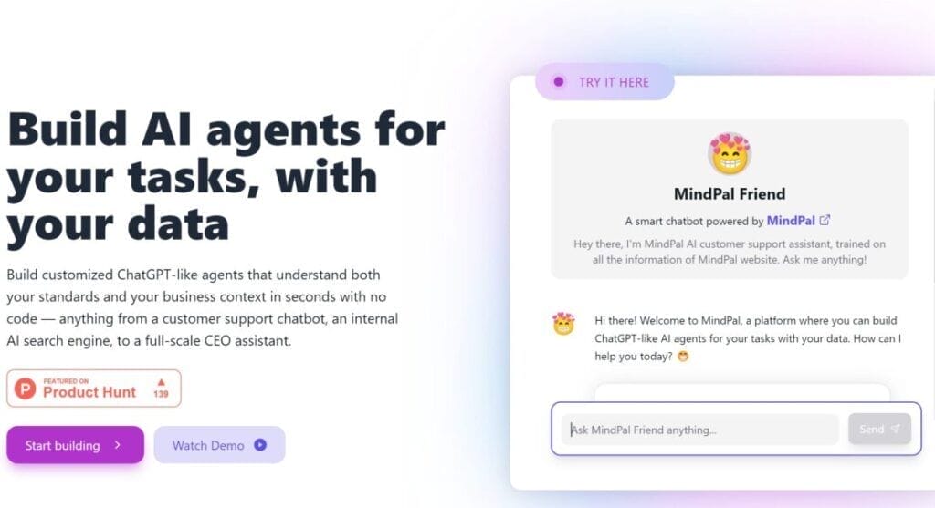 Mindpal: Impulsa Tu Negocio Con Agentes De Ia Personalizados