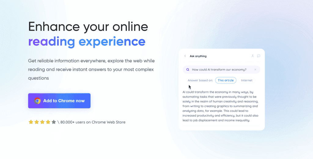 Wiseone.io: Domina Cualquier Tema Que Estés Leyendo Con Ia