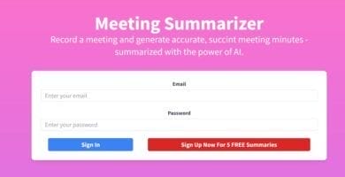 Meeting Summarizer: Herramienta IA para Resumir Reuniones de forma pragmática 8 Meeting Summarizer: Herramienta Ia Para Resumir Reuniones De Forma Pragmática