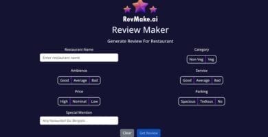 RevMakeAI: el generador de reseñas impulsado por IA 75 Revmakeai: El Generador De Reseñas Impulsado Por Ia